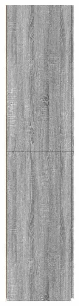Armário alto 70x42,5x185 cm derivados madeira cinzento sonoma