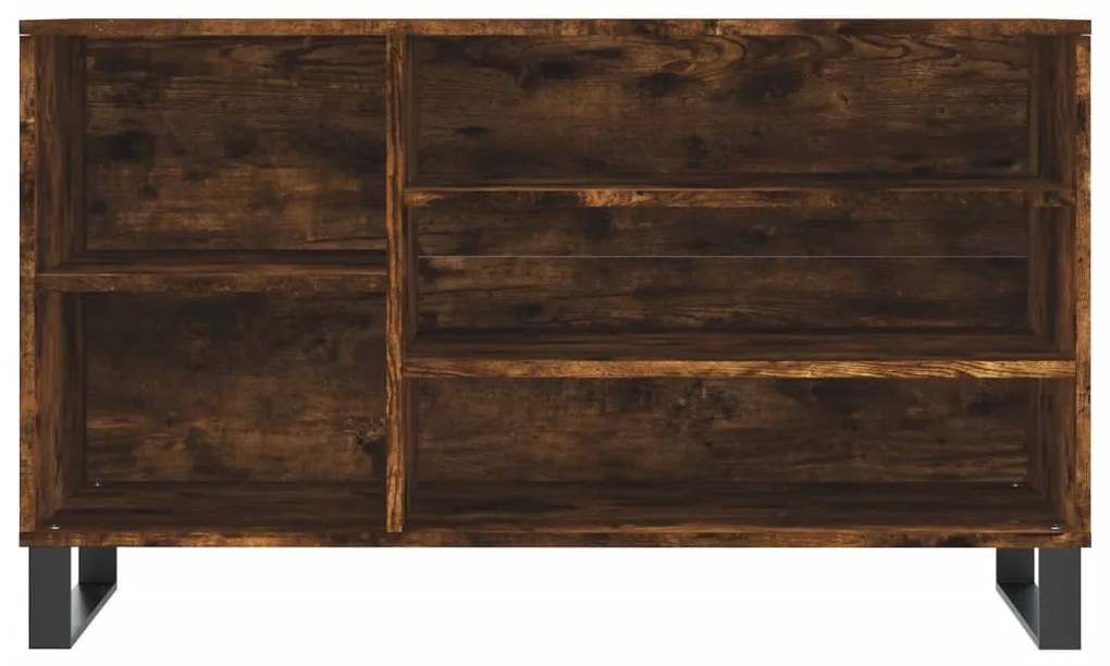 Sapateira 102x36x60 cm derivados de madeira carvalho fumado