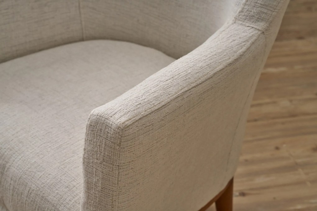 Cadeirão Gonca – Creme – 74x80x75 cm