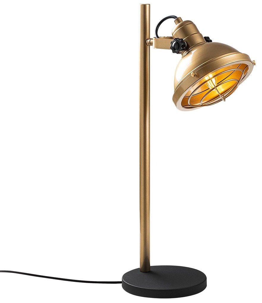 Candeeiro de Mesa Spoly – Dourado – 28 x 18 x 58 cm