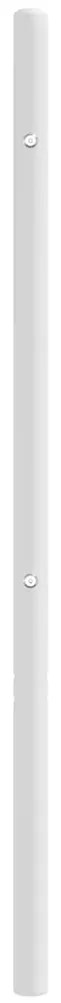 Cabeceira de cama 120 cm metal branco