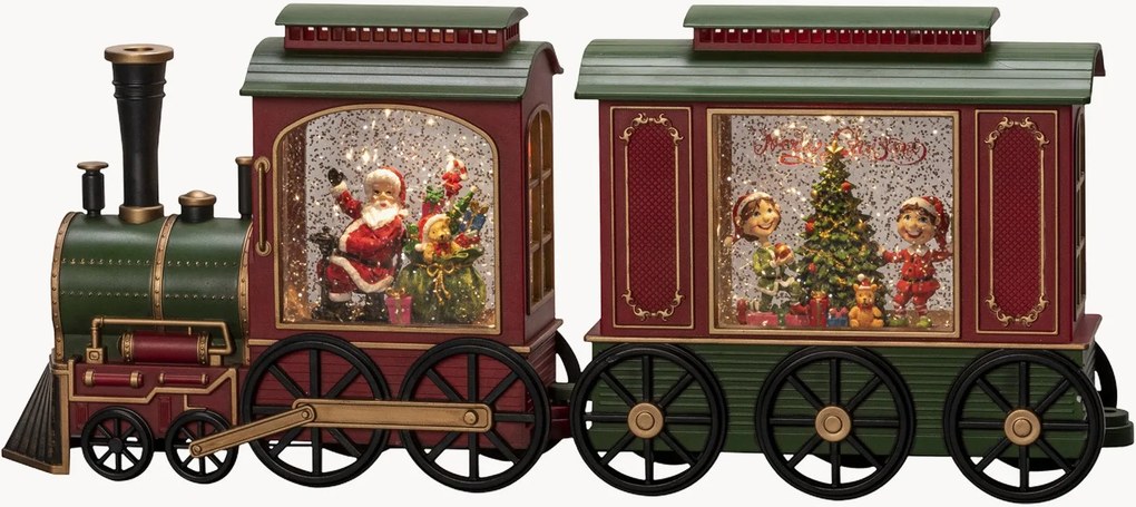 Decoração de Natal LED com temporizador Train
