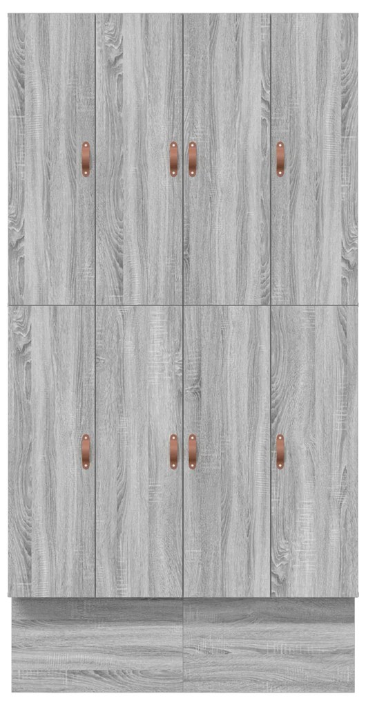 Cama com Arrumação Cinza Sonoma 120x190 cm