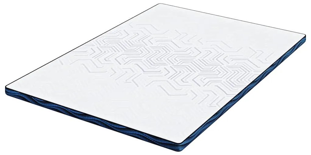 Protetores de Colchão Branco e Azul 140 x 190 cm
