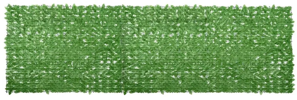 Tela de varanda com folhas verdes 600x150 cm