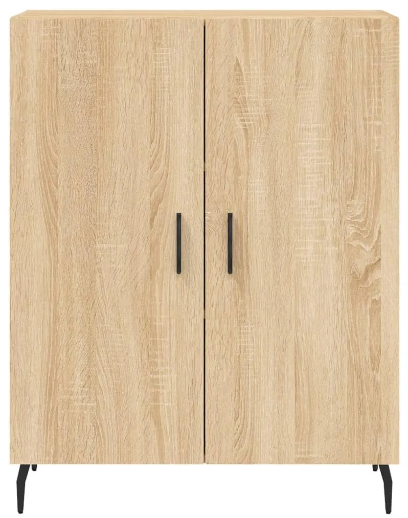 Armário alto 69,5x34x180 cm derivados de madeira cor sonoma