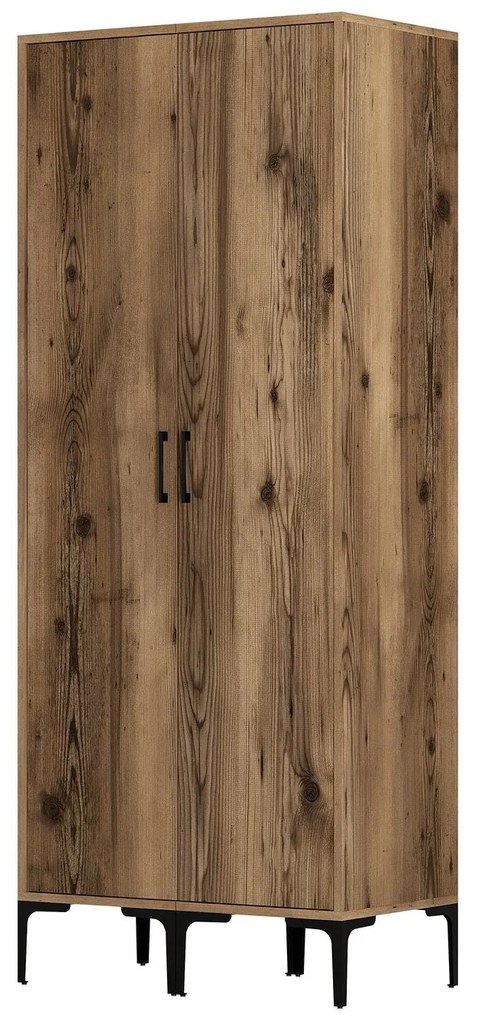 Roupeiro Kumsal SS – Nogueira – 80x47,5x201,4 cm