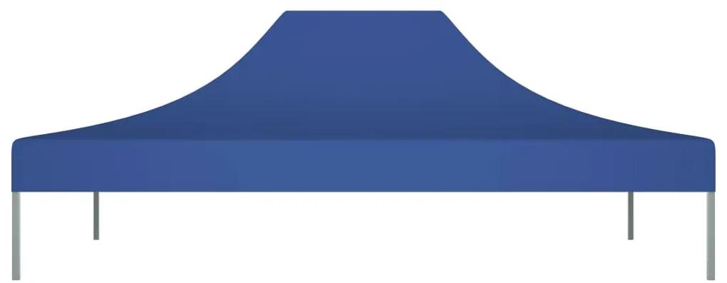 Teto para tenda de festas 4x3 m 270 g/m² azul