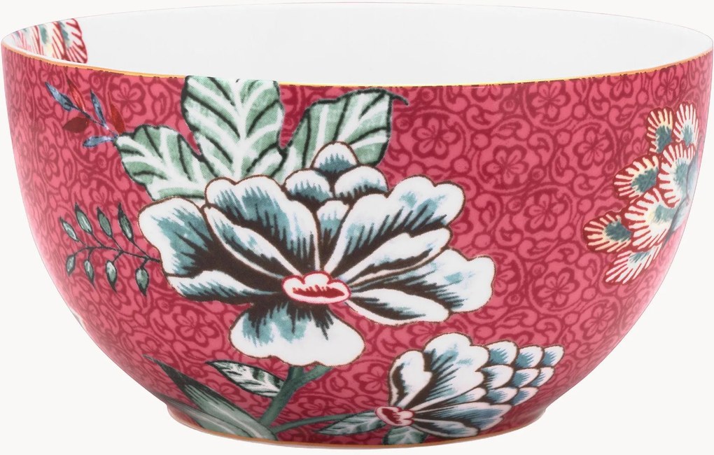 Taças pequenas de porcelana Flower Festival, conjunto de 2