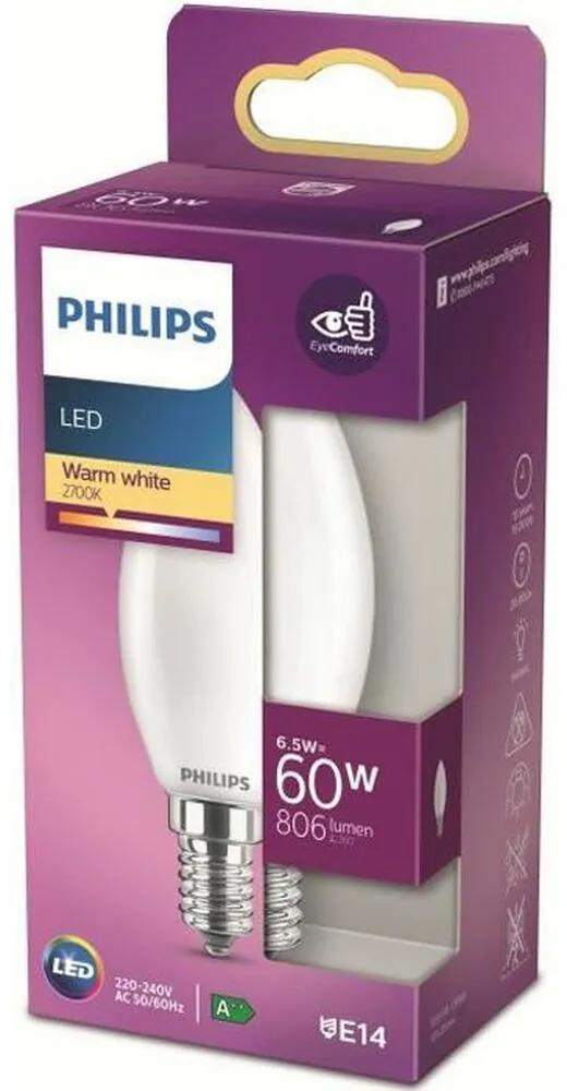 Lâmpada LED Philips 8718699762698 806 Lm (2700 K) (vela)