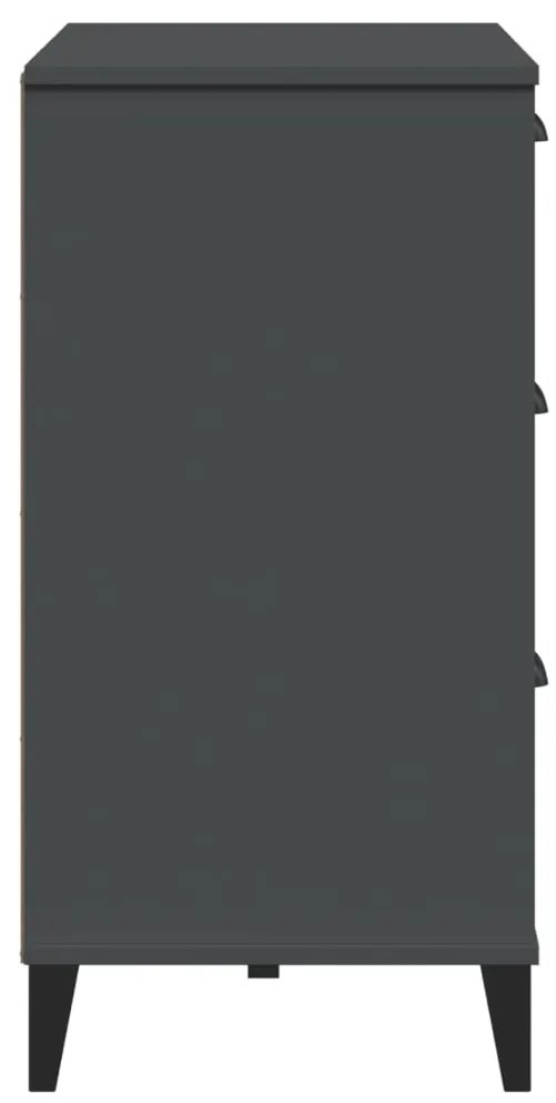Aparador VIKEN 80x40x80 cm derivados de madeira antracite