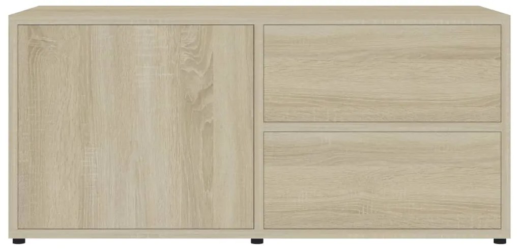 Móvel de TV 80x34x36 cm derivados de madeira carvalho sonoma