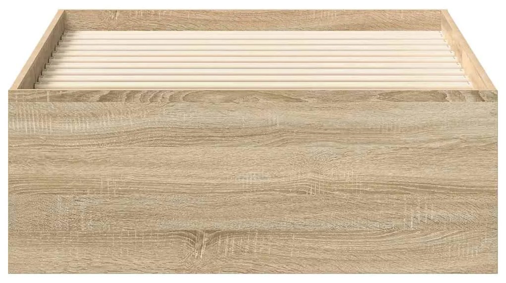 Estrutura de cama 90x190cm carvalho sonoma