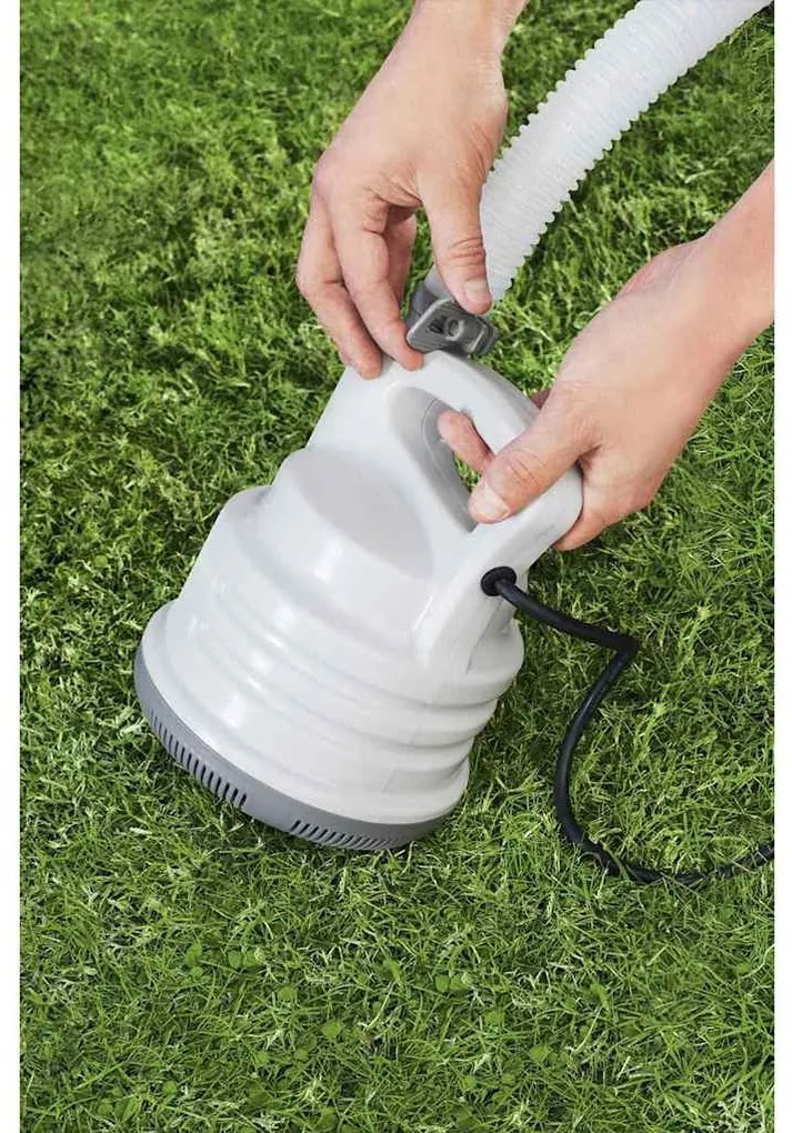 Bomba para drenagem de piscina branco