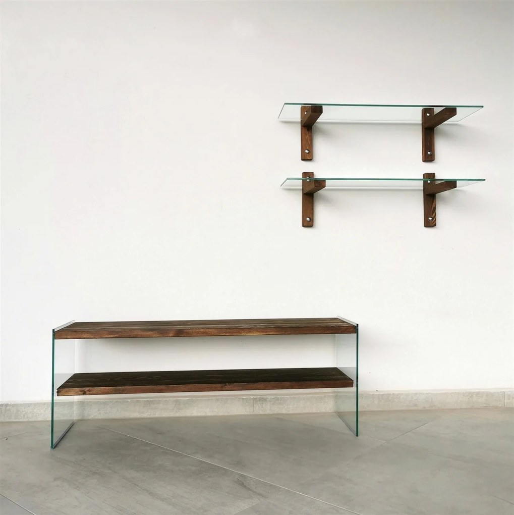 Unidade TV TV105 – Nogueira – 120x45x35 cm