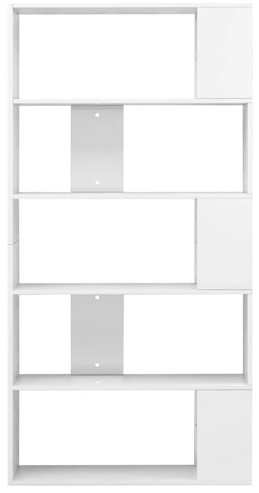 Estante/divisória 80x24x159 cm branco brilhante