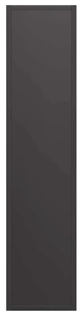 Suporte para lenha 50x23x100 cm aço laminado a frio preto