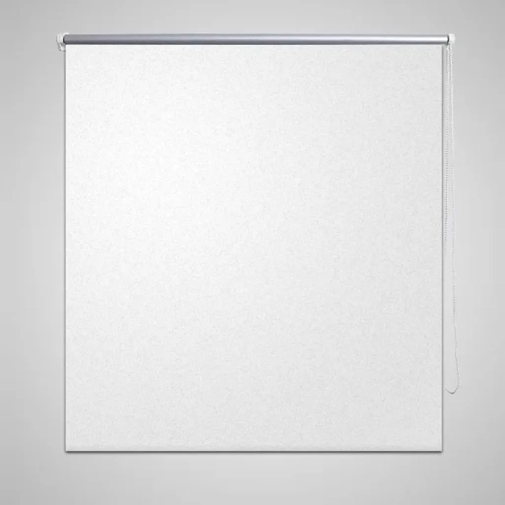 240160 vidaXL Estore de rolo 120 x 230 cm, Branco