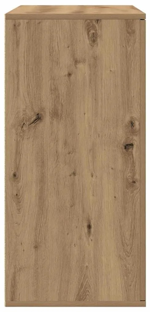 Sideboard vidaXL Artisan Carvalho 79x38x80 cm Madeira engenheirada