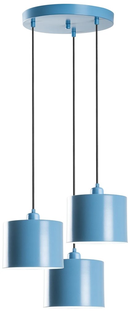 Chandelier Duz – Azul Claro – Diâmetro 45 cm