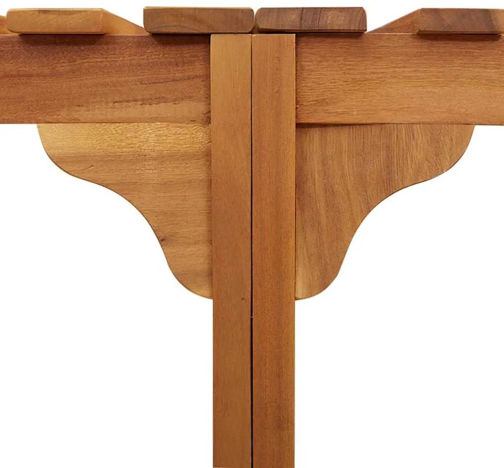 Cercas de Banheira Quente Castanho Ø255 cm
