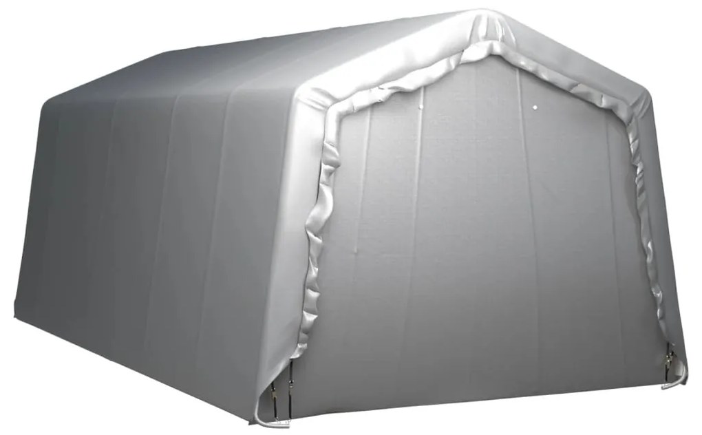 Tenda de armazenamento 300x600 cm aço cinzento