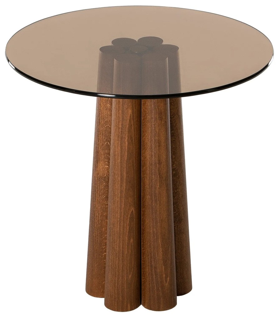 Mesa de Centro Thales – Bronze Walnut – 50 cm x 50 cm x 50 cm