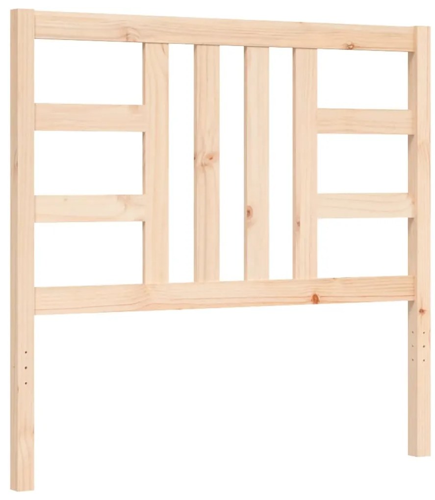 Cama sem colchão 90x190 cm madeira de pinho maciça