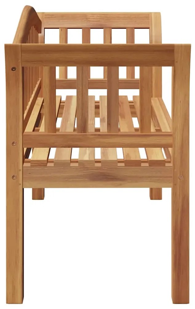Banco de Jardim 120x53.5x85 cm Madeira Sólida de Teca