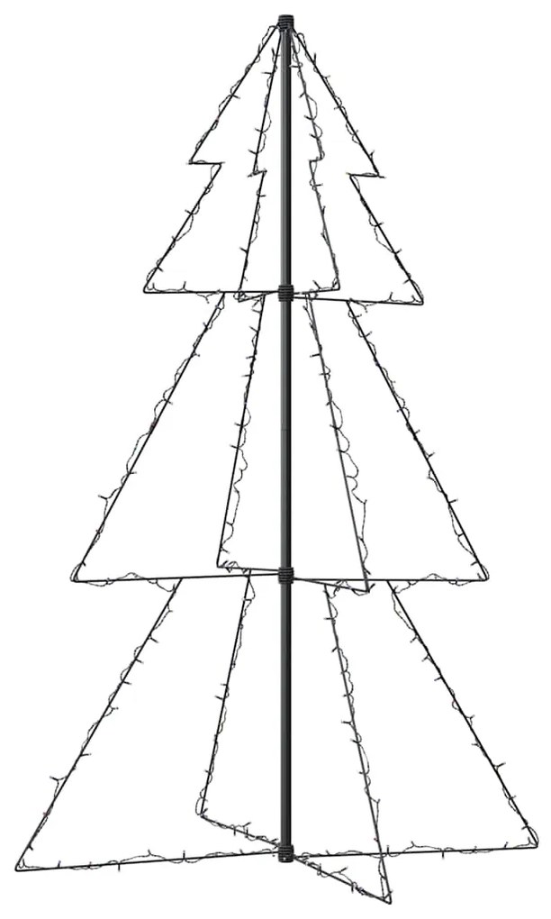 Árvore de Natal em cone 200 LEDs 98x150 cm interior e exterior