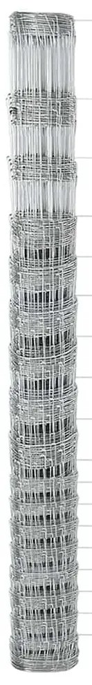 Postes de Cerca vidaXL 22 pcs U-Channel 150 cm Aço Galvanizado