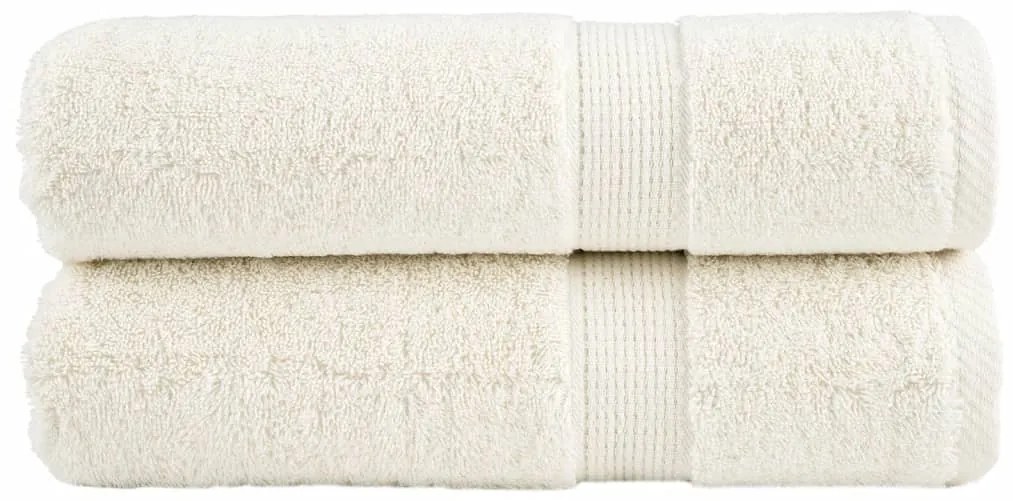 Toalhas de mãos premium SOLUND 2pcs 50x100 cm 600 gsm creme