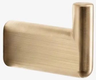 Cabide De Banho Em Aço Inoxidável Rovent Dourado Escovado - Sklum