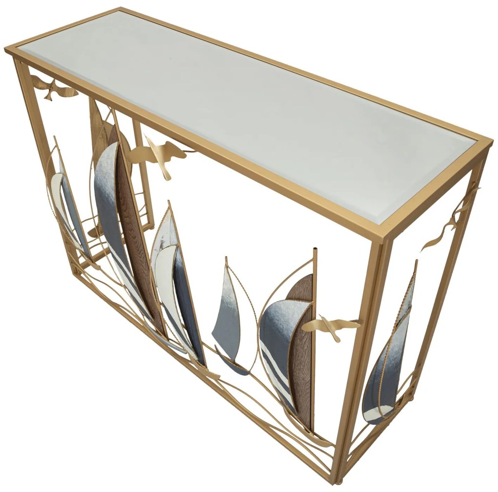 MESA CONSOLA VELE 108X37X80 CM MULTICOR