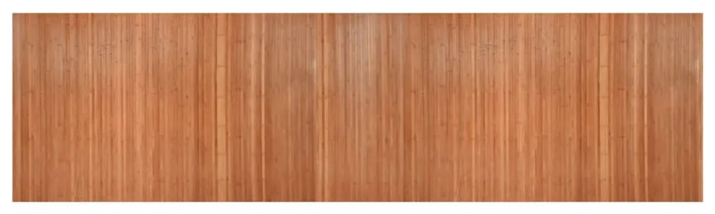 Divisória 165x600 cm bambu castanho