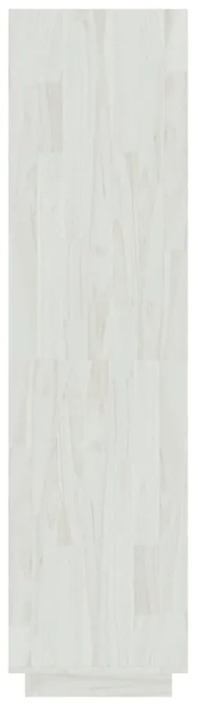 Estante/divisória 40x35x135 cm pinho maciço branco