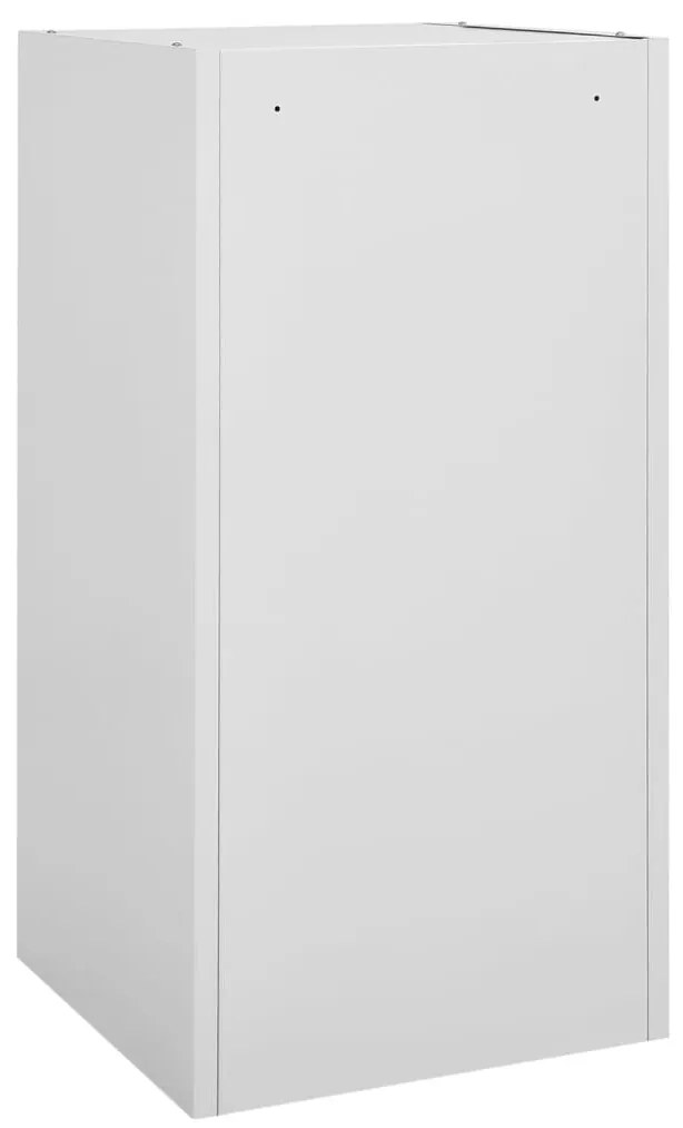 Armário para selas 53x53x105 cm aço cinza-claro