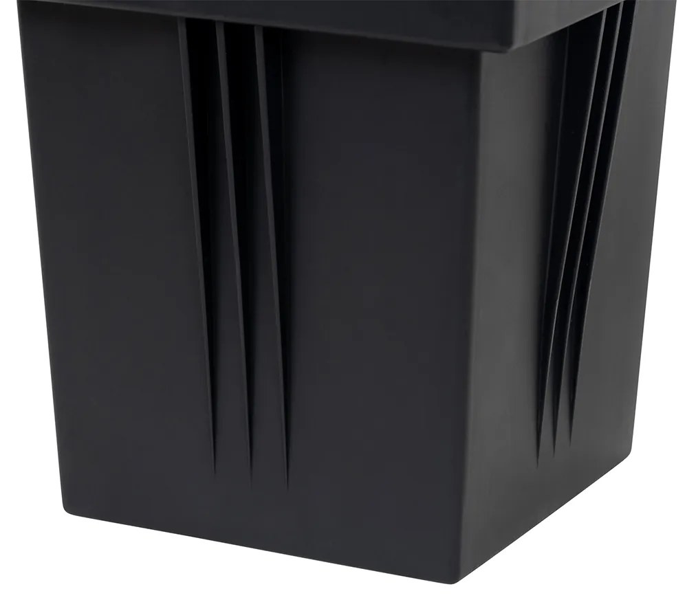 Foco de chão inteligente preto ajustável IP65 incl. Wifi GU10 50mm - Oneon