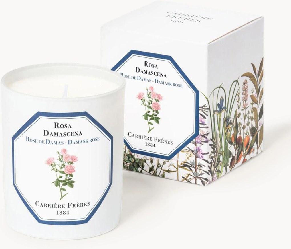 Vela perfumada Rosa Damascena (rosa)