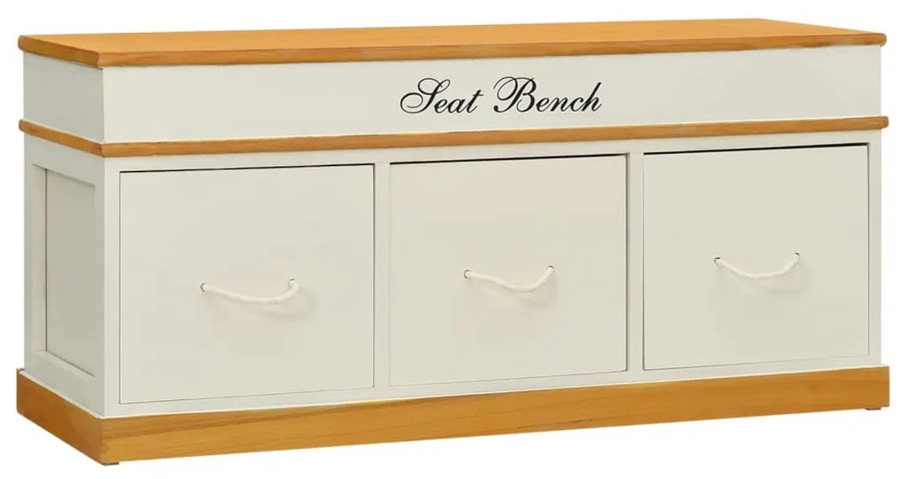 vidaXL Banco arrumação sapatos