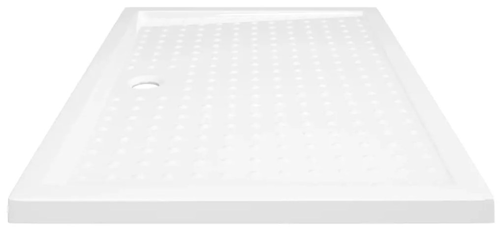 Base de chuveiro com pontos 80x120x4 cm ABS branco