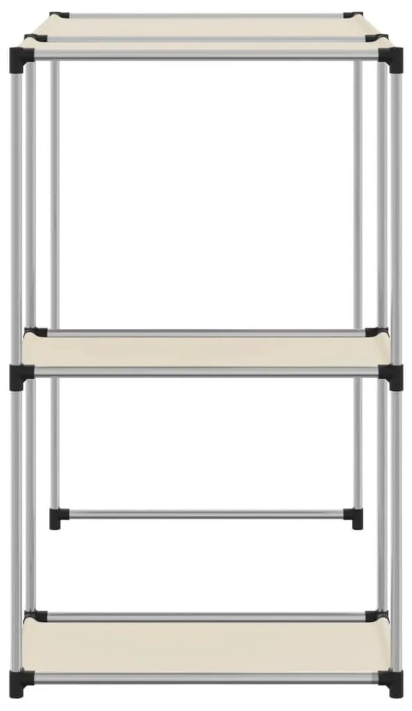 Estante arrumação p/ máquina lavar roupa 87x55x90,5 ferro creme