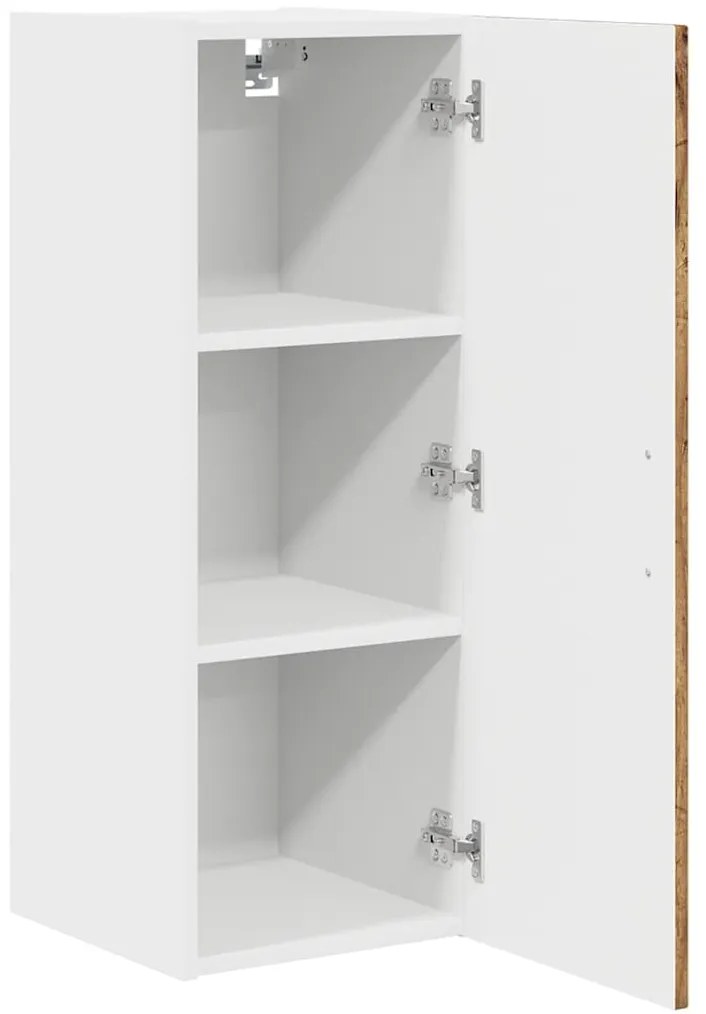 vidaXL Armário de Cozinha Madeira antiga 30 x 31 x 80 cm