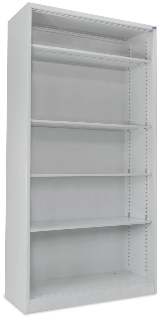 Armário de Escritório Aberto 1950x1000x420 mm Cinza – 4 Prateleiras - Ind