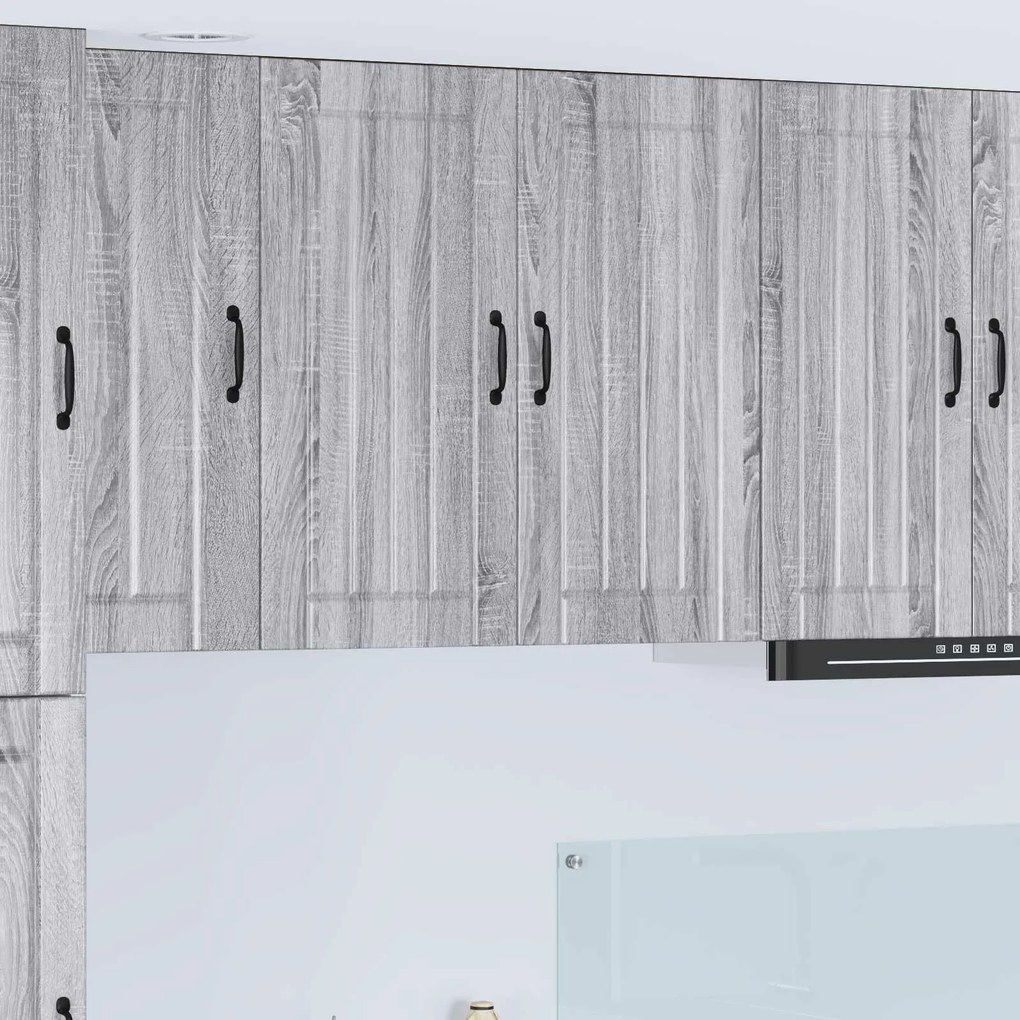 vidaXL Armário de Cozinha Cinza Sonoma 80 x 31 x 80 cm