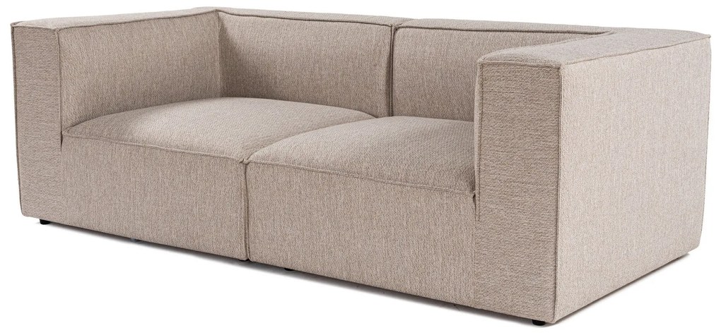 Sofá 2 Lugares Sora – Bege Areia – 190x65x95 cm