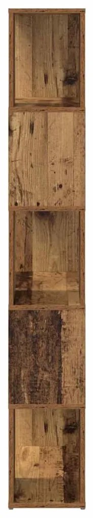 Suporte para TV Madeira velha Madeira engenheirada 60 x 24 x 155 cm