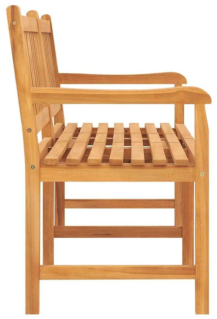 Banco de jardim 3 lugares c/ mesa 150 cm madeira de teca maciça