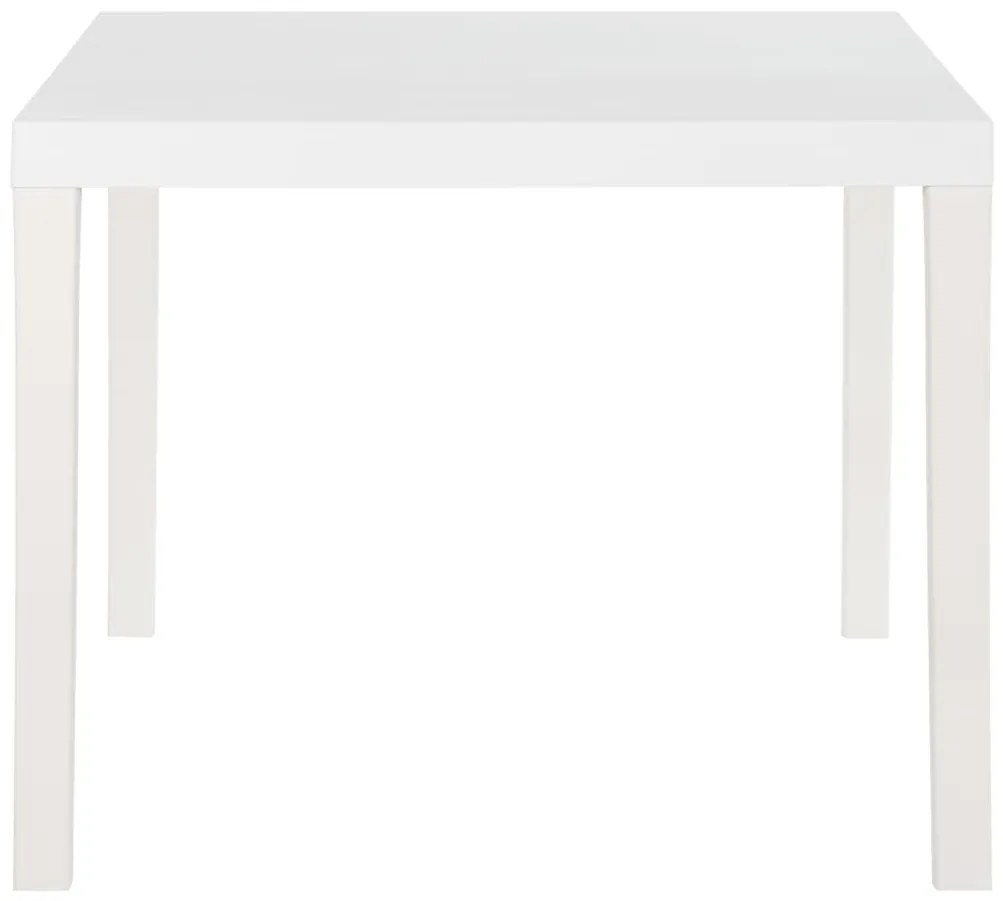 Mesa de jardim 150x90x72 cm PP branco