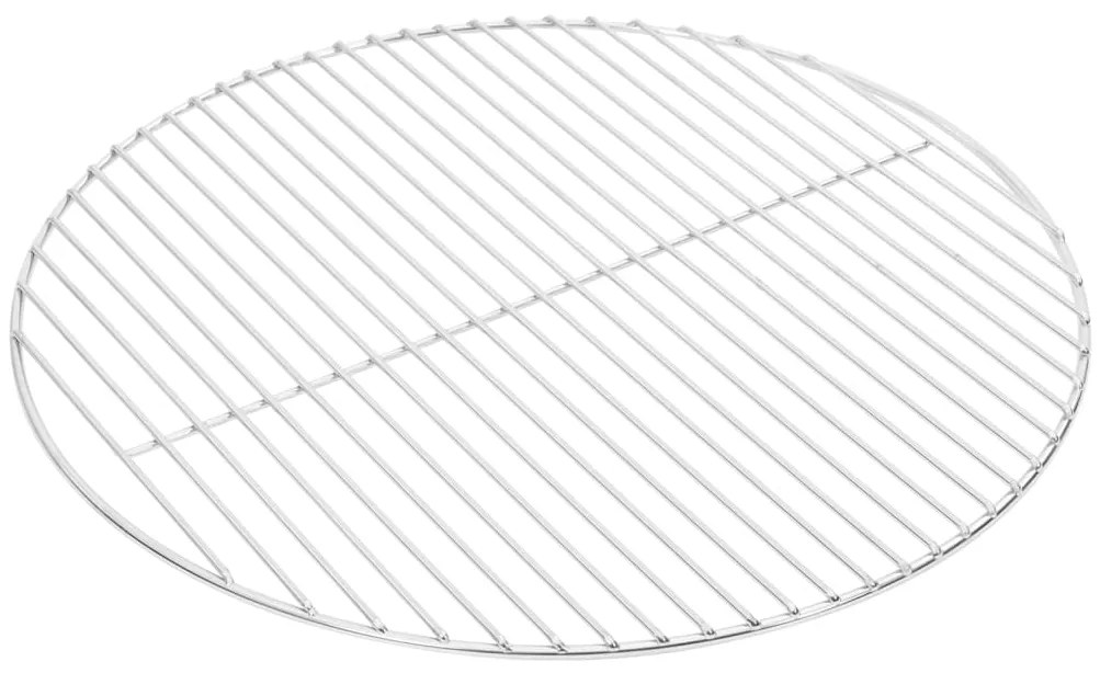 Grelha para churrasco redonda Ø50 cm aço inoxidável 304